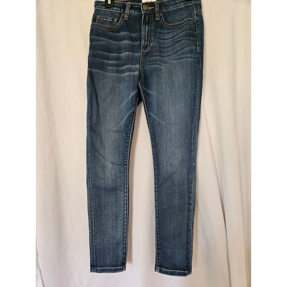 Miss Me Denim Jeans Womens 26 Blue High Rise Ankle Skinny Pants - Picture 1 of 13